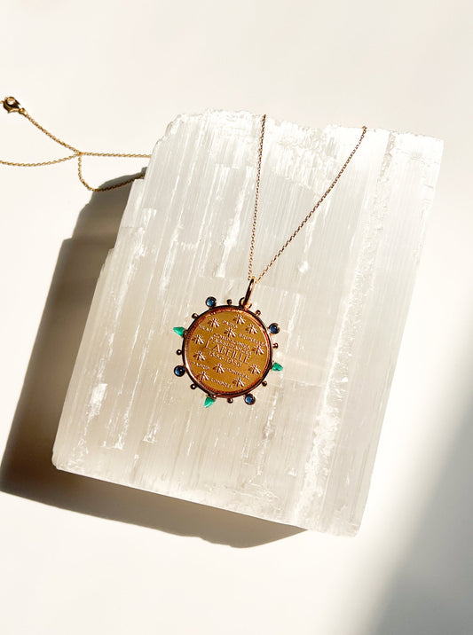 Calabrone Coin Necklace