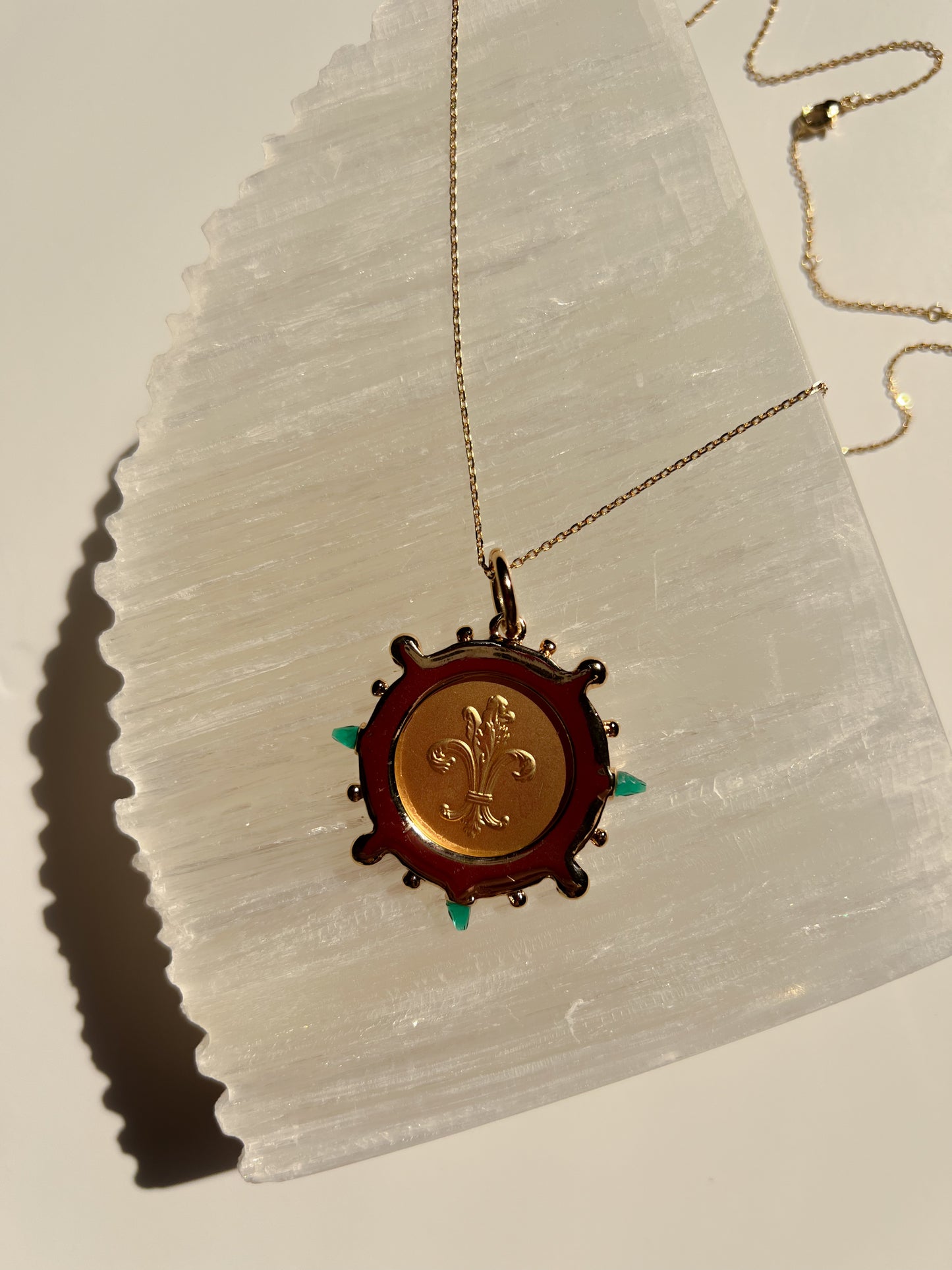 Calabrone Coin Necklace