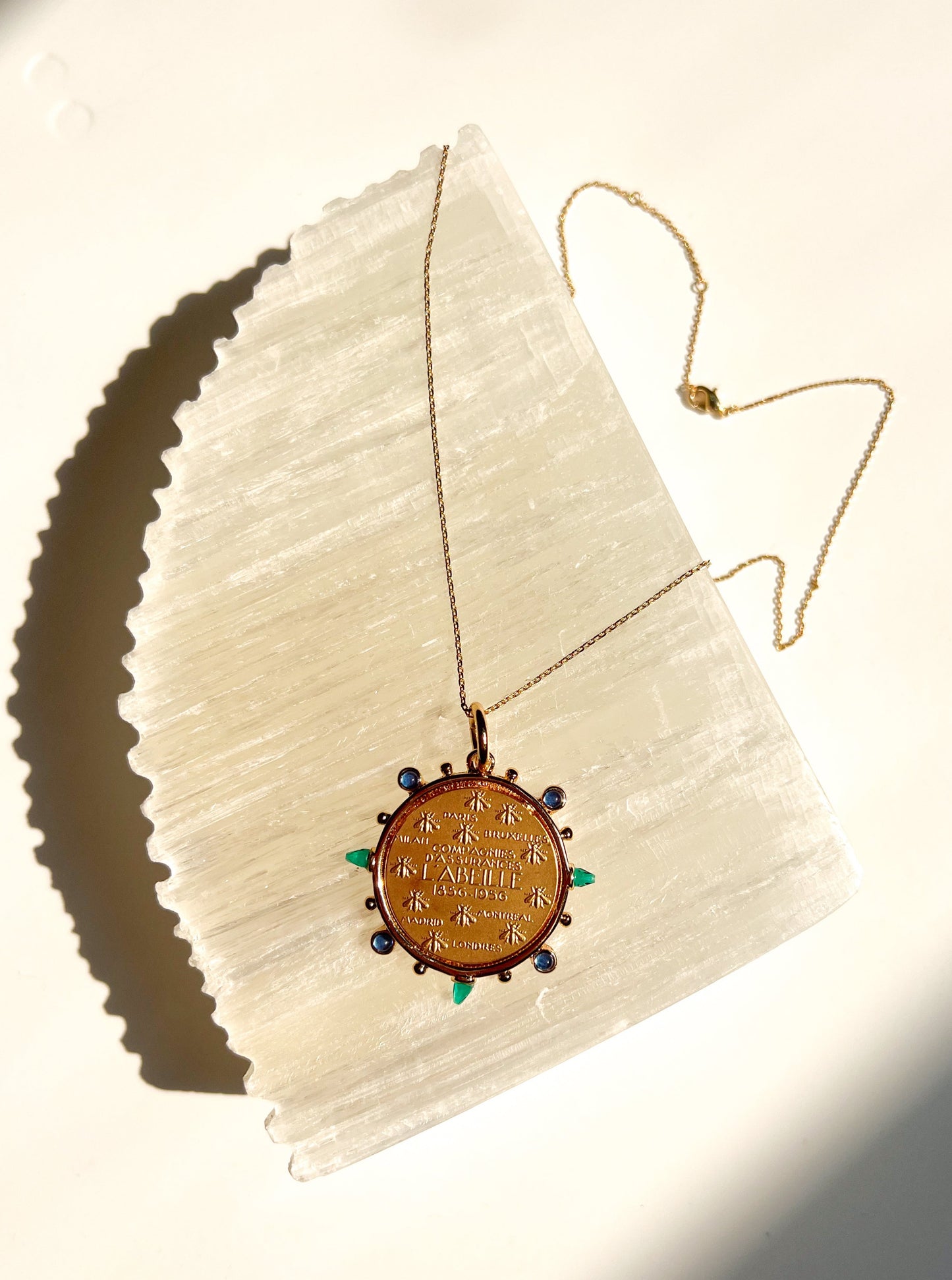 Calabrone Coin Necklace