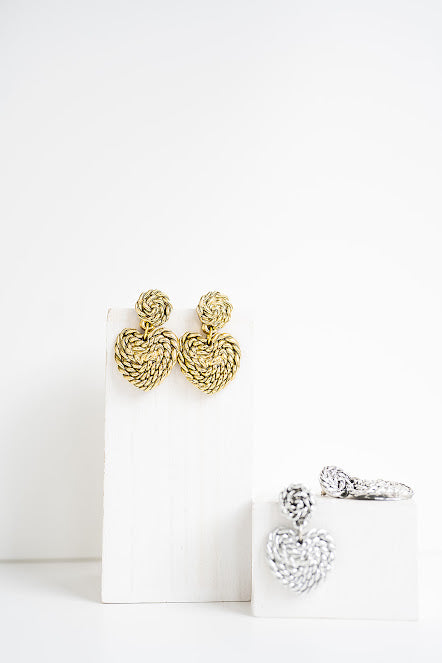 Verona Heart Earrings