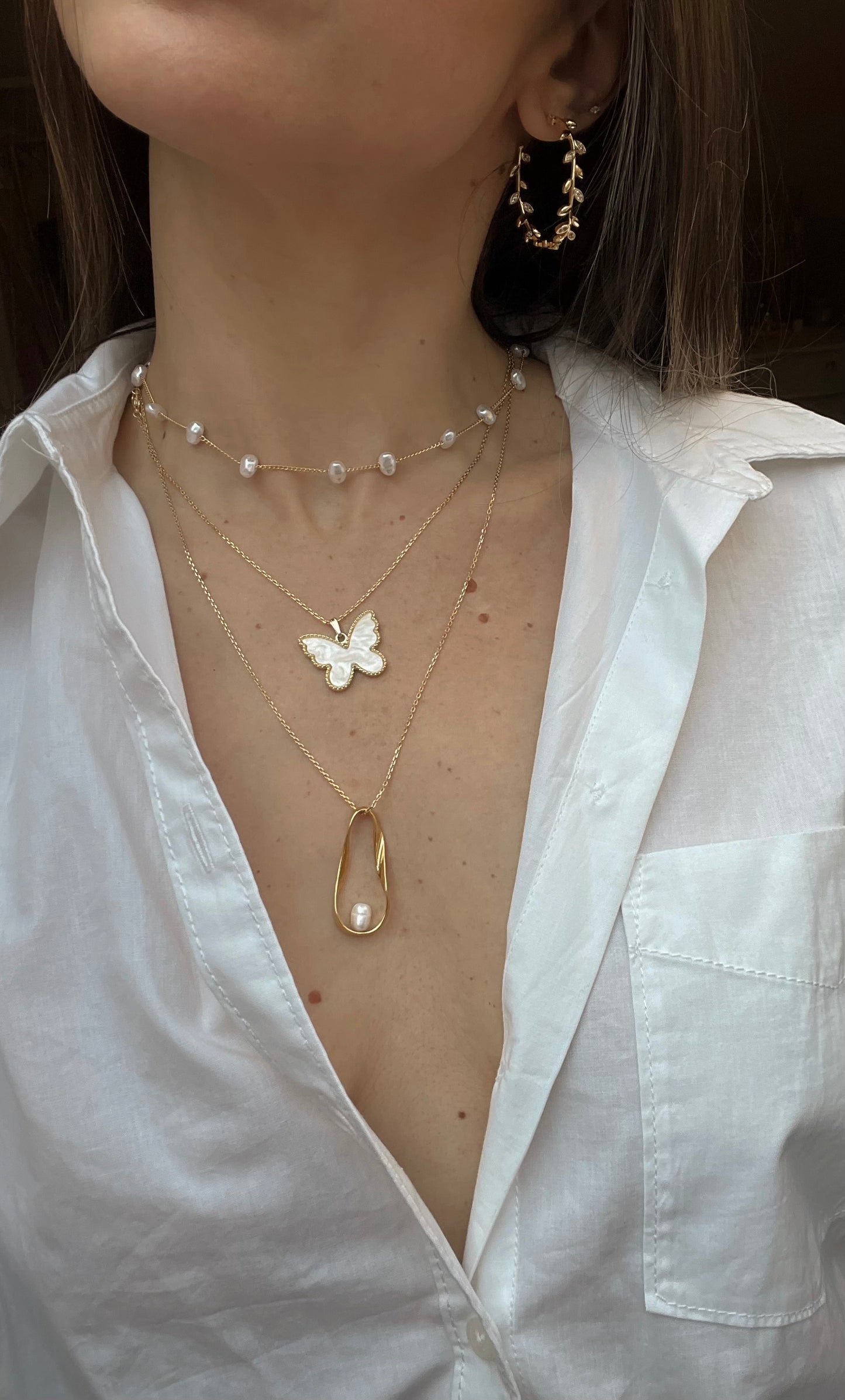 Forestis Pearl Necklace