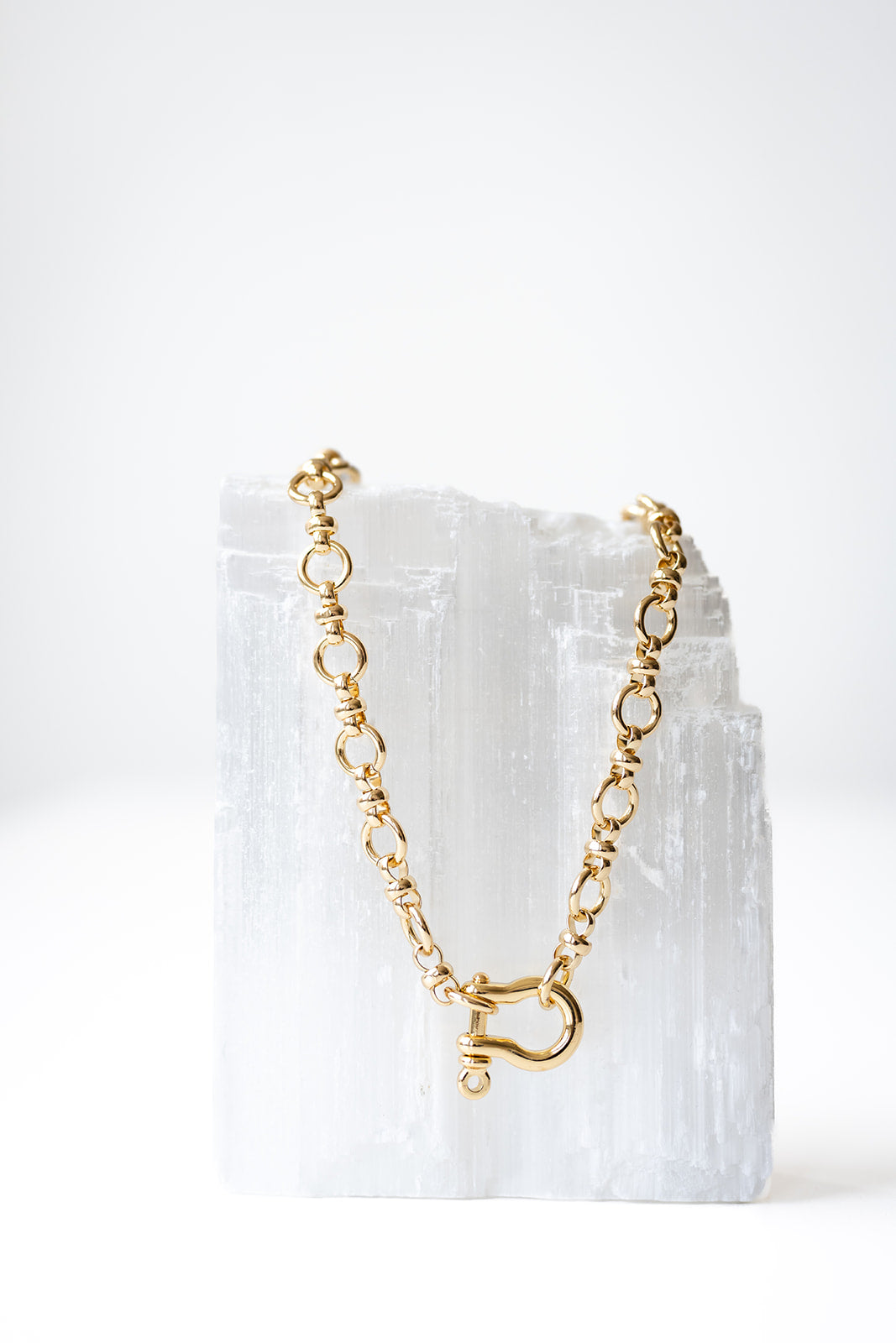 Lo Necklace Shiny Gold