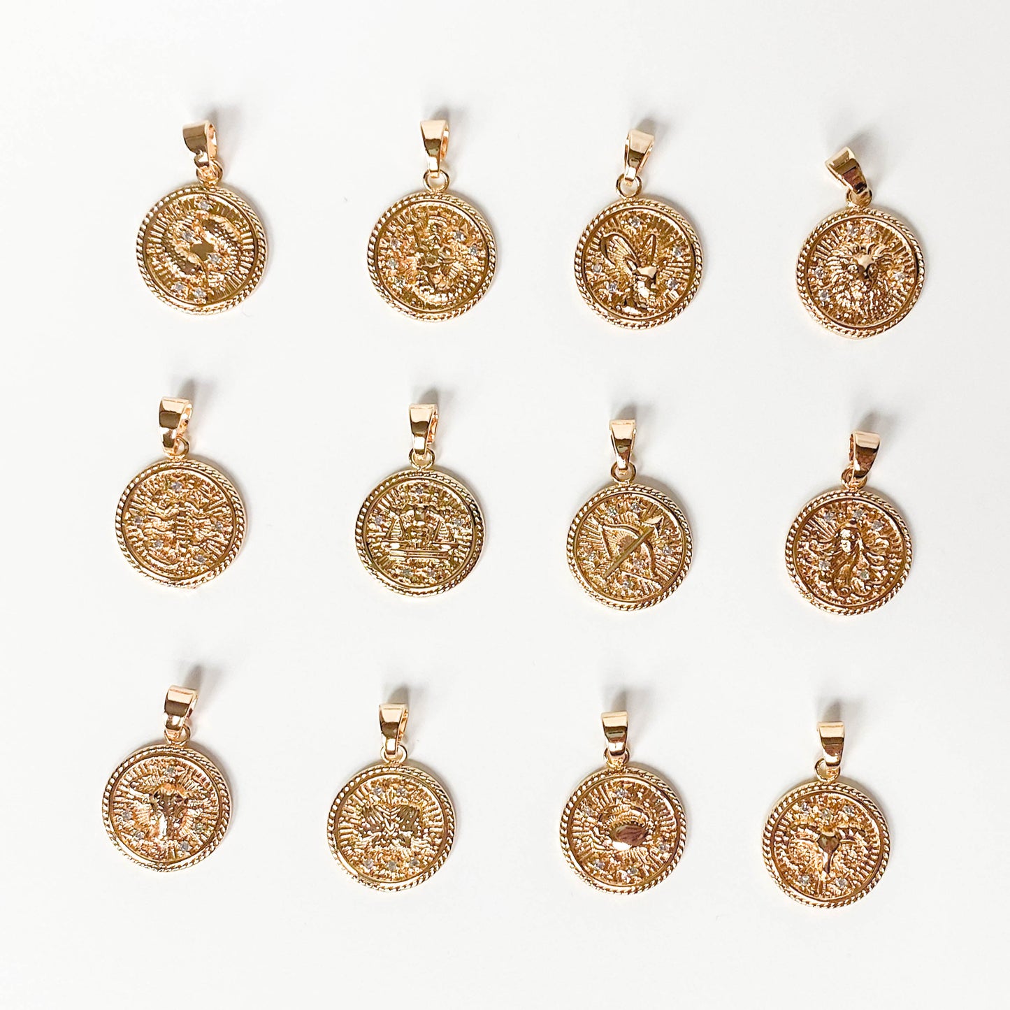 Horoscope Medallion Necklace