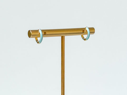 blue enamel huggies. blue hoop earrings. colorful hoops. colorful hoop earrings. enamel hoops. blue huggies. bright earrings, colorful earring trends. blue enamel jewelry. color earrings. fashion jewelry. affordable jewelry. enamel earrings. earring inspo. enamel hoops. fun earrings. earring inspo. blue jewelry. huggie earrings. blue earrings. enamel earring jewelry. blue enamel hoop earrings. fashion earring style. everyday earrings. earring style. earring trends.