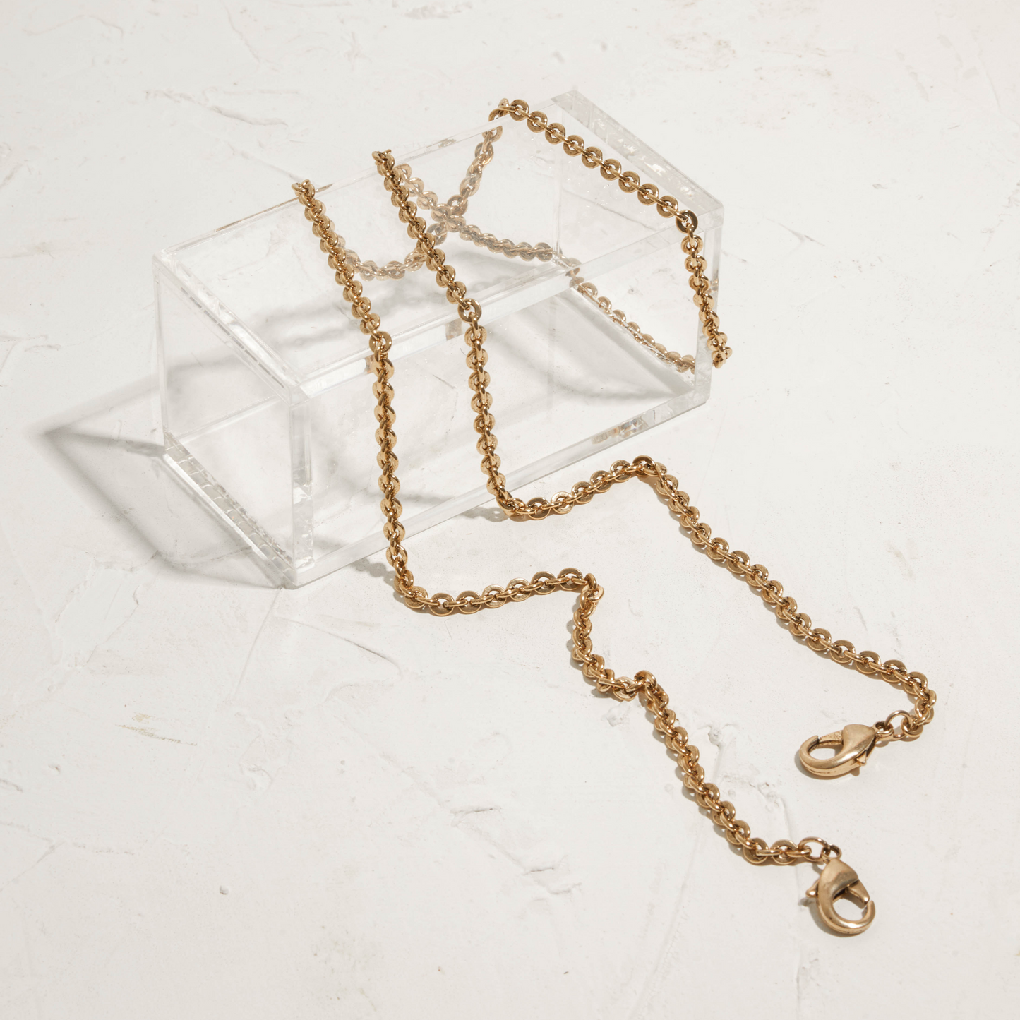 gold chain jewelry with lobster clasps