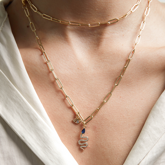 James Chain + Blue Headed Snake + Evil Eye