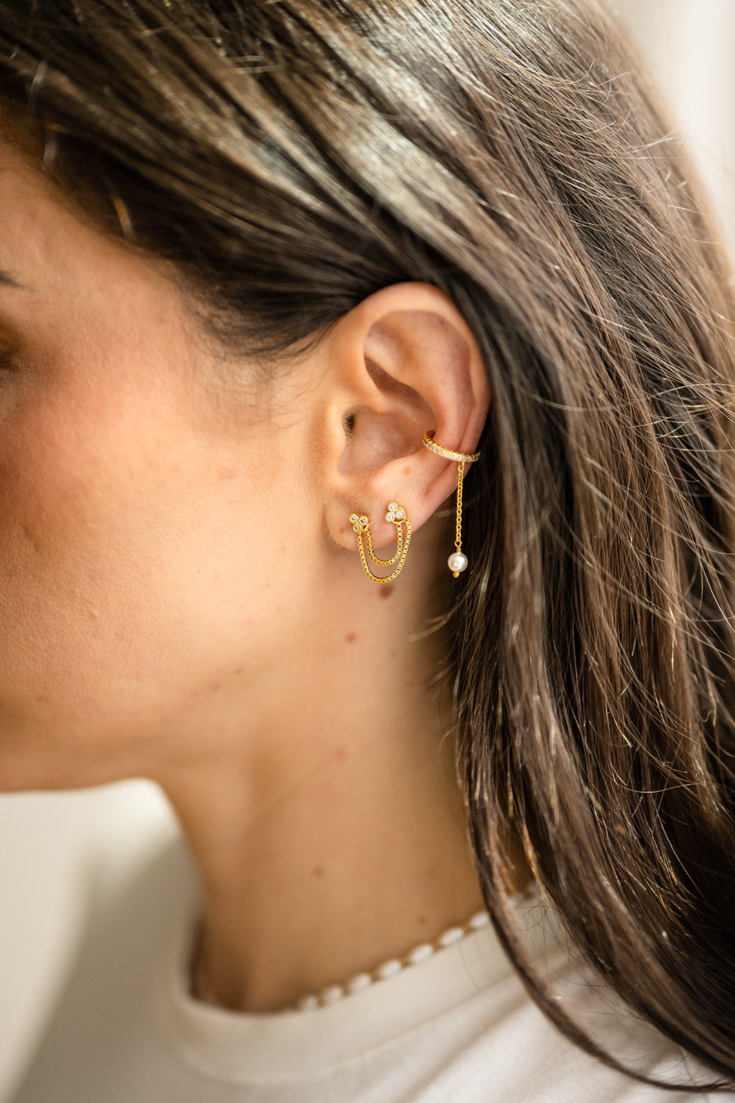 Lainey Connector Earring