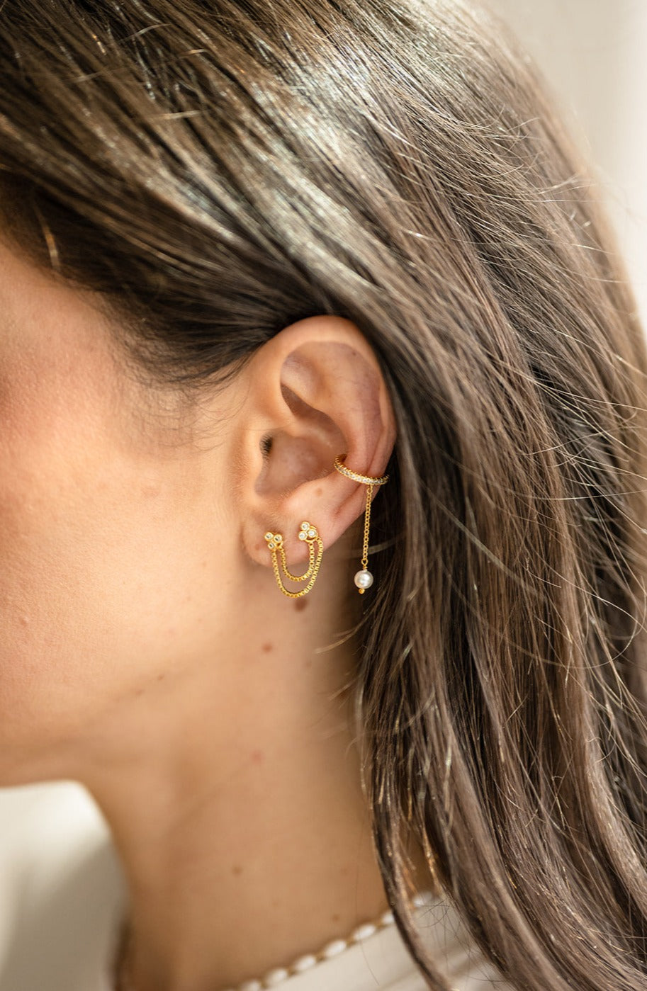 Lainey Connector Earring