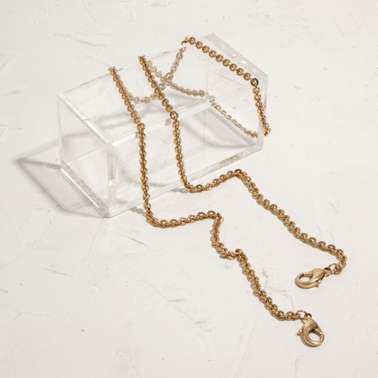 gold chain jewelry with lobster clasps